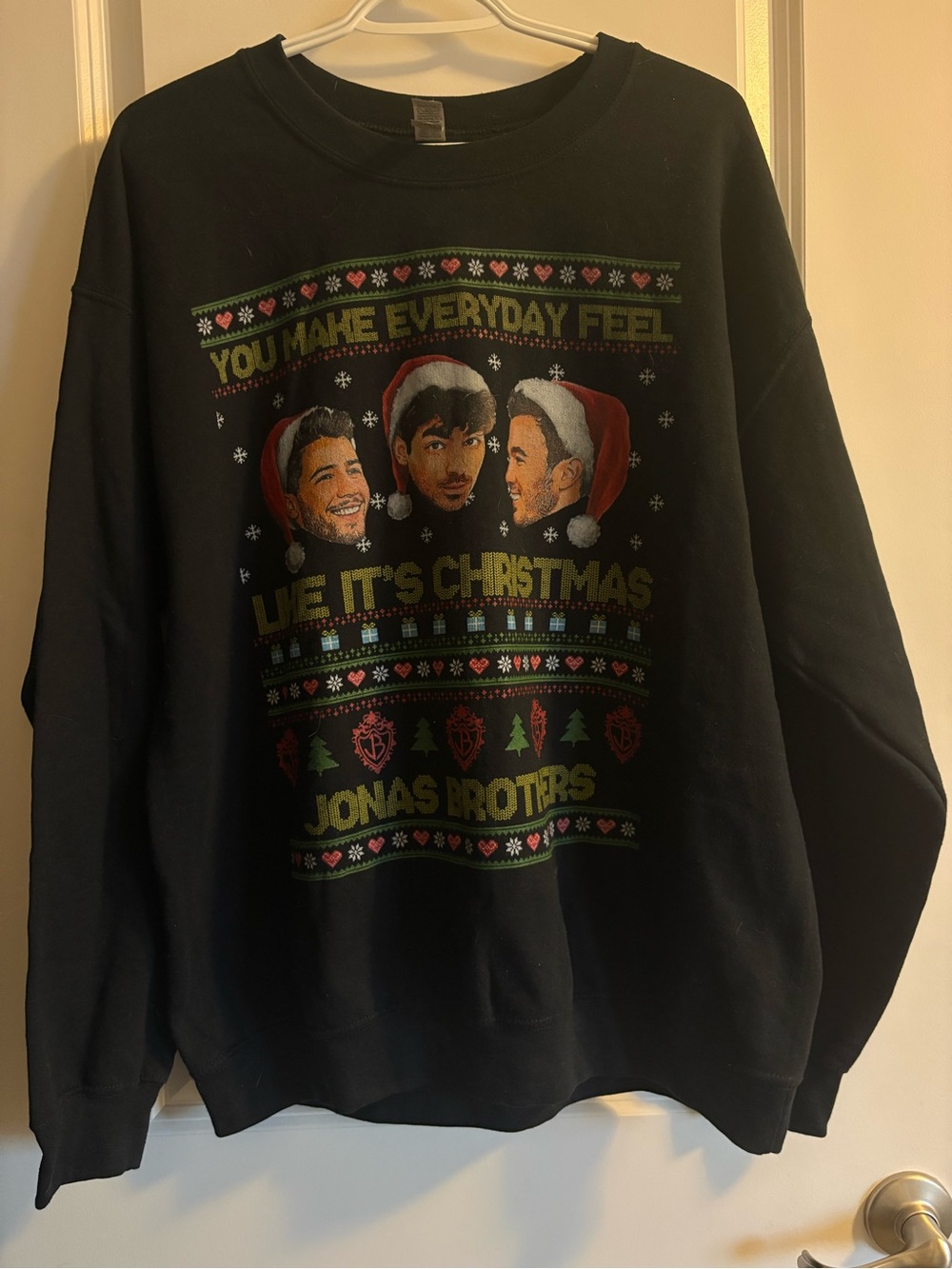 Jonas Brothers Christmas sweater